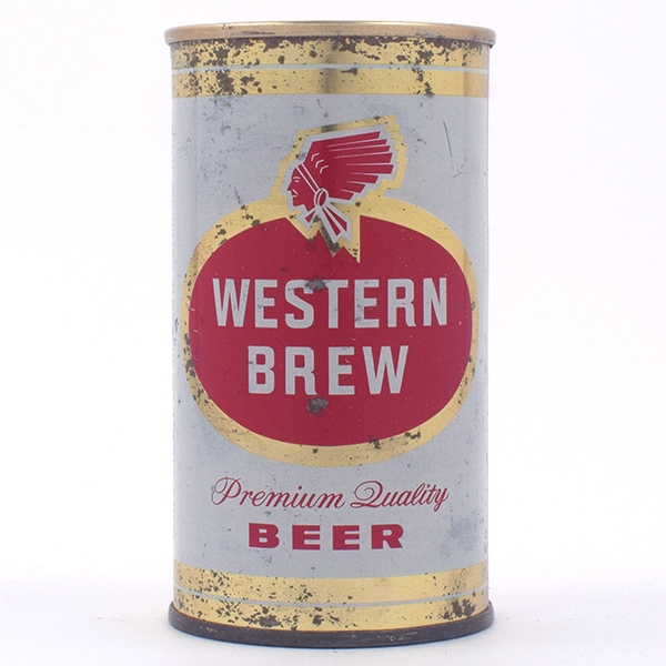 Western Brew Beer Flat Top 145-6 SCARCE