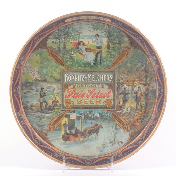 Koppitz-Melchers Pale Select Pre-Prohibition Serving Tray