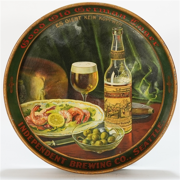 Independent Brewing Good Old German Lager Food Scene Tray