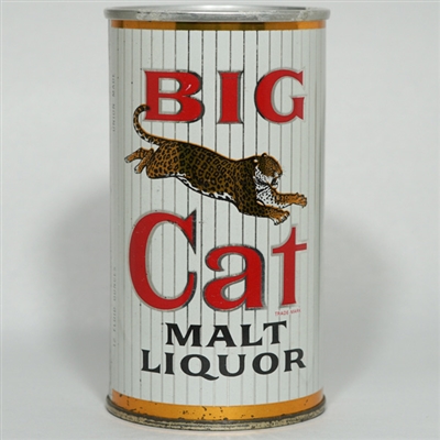 Big Cat Malt Liquor ZIP Tab PEORIA HEIGHTS BO SWEET 39-30