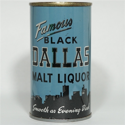Black Dallas Malt Liquor Flat Top PUEBLO SHARP 37-19