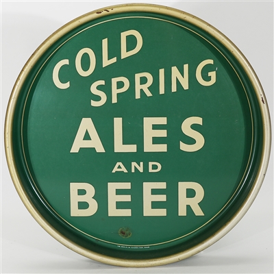Cold Spring Ales Beer Tray 