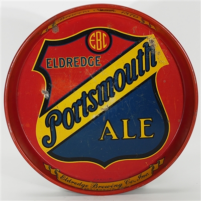 Eldredge Portsmouth Ale Tray TOUGH 