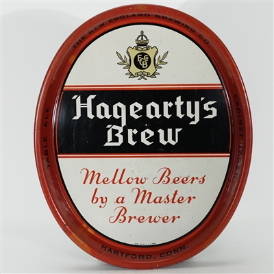 New England Hagearty Brew Cabinet Lager Table Ale Tray 
