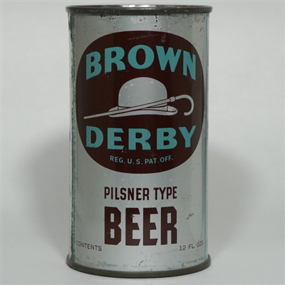 Brown Derby Pilsner Type OI Flat Top EUREKA OI 123 42-6