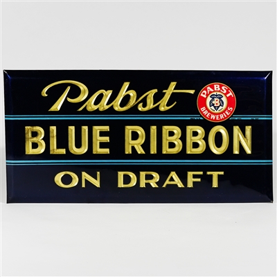 Pabst Blue Ribbon On Draft Debossed TOC MINTY 