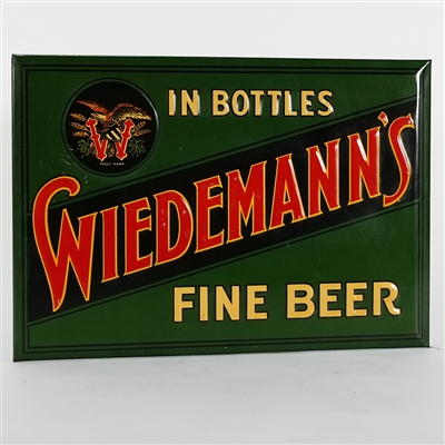 Wiedemann Bottle Fine Beer Embossed TOC MINTY 