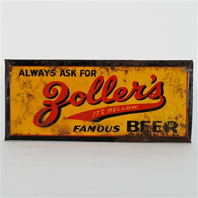 Zollers Always Ask Mellow Famous Beer TOC 