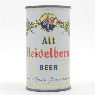 Alt Heidelberg Beer Flat Top NOT OVER 4 PERCENT UNLISTED