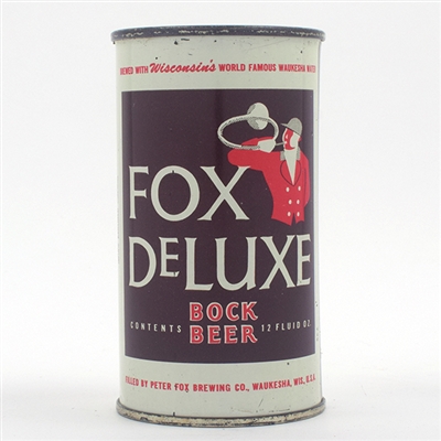 Fox De Luxe Bock Flat Top WAUKESHA 65-28