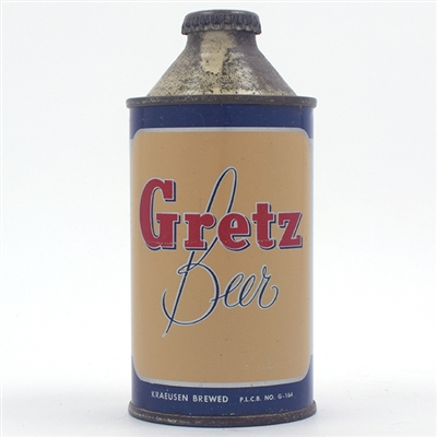 Gretz Beer Cone Top PEACH 167-30