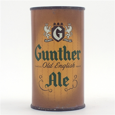 Gunther Ale Flat Top GREEN TEXT TOUGH 78-16