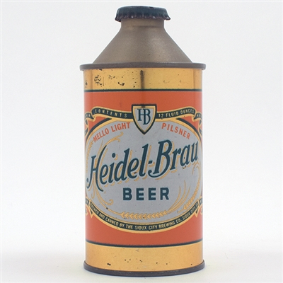 Heidel-Brau Beer Cone Top 168-25
