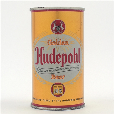 Hudepohl 14K Beer Flat Top No 1 84-13