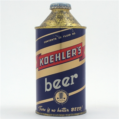 Koehlers Beer High Profile Cone Top FANTASTIC 171-25