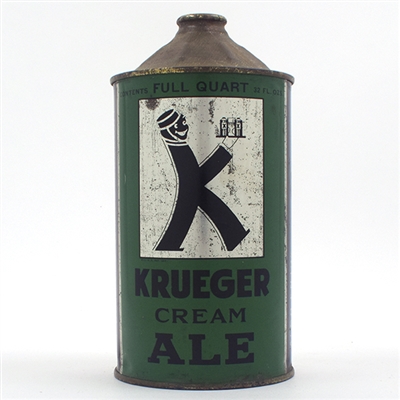 Krueger Ale Quart Cone Top 213-12