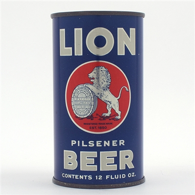 Lion Beer Flat Top LION NEAR MINT 91-37