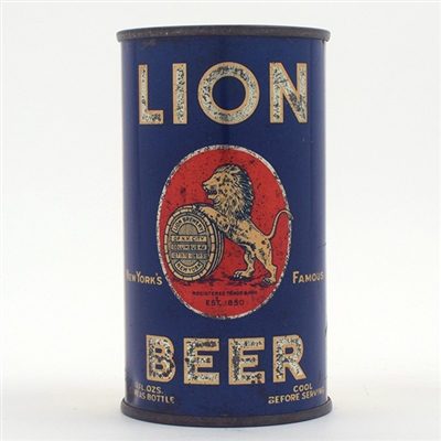 Lion Beer Opening Instruction Flat Top 91-35