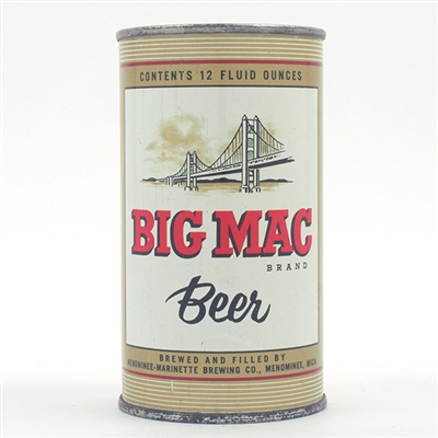 Big Mac Beer Flat Top 37-7