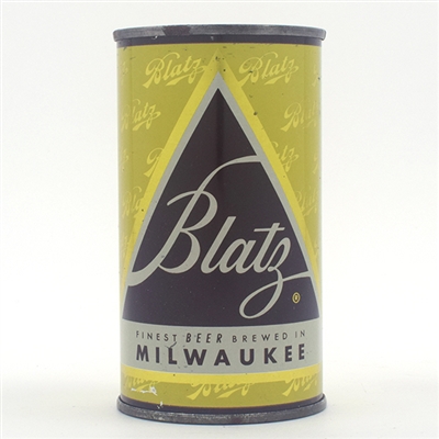 Blatz Beer Yellow Holiday Series Flat Top SHARP 39-16