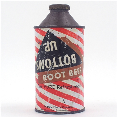Bottoms Up Root Beer Soda Cone Top STILL FULL