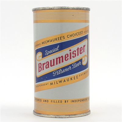 Braumeister Beer Flat Top MILWAUKEE ENAMEL UNLISTED