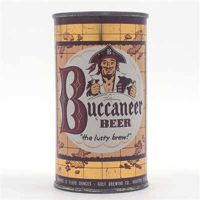 Buccaneer Beer Flat Top EXCELLENT 43-4