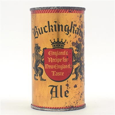 Buckingham Ale Flat Top RARE 43-18