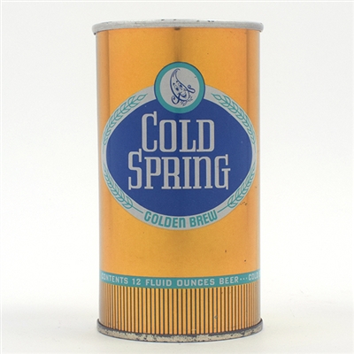 Cold Spring Beer Zip Top LIGHT BLUE 55-29