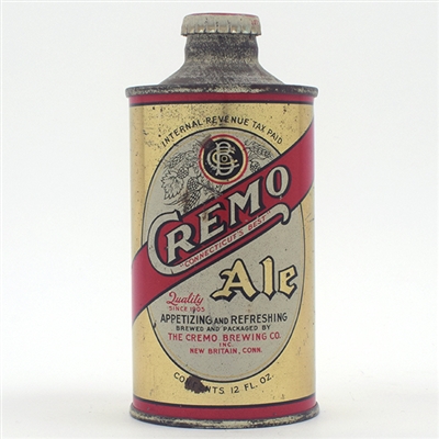 Cremo Ale APPETIZING AND REFRESHING Cone Top TOUGH 158-16