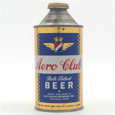 Aero Club Beer Cone Top DNCMT 4 PERCENT 150-7 EXCEPTIONAL