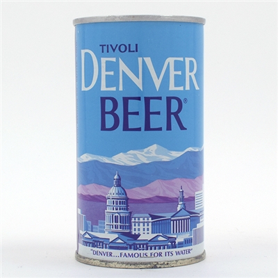 Denver Beer TIVOLI U-Tab Pull Tab 58-32