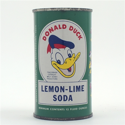 Donald Duck Lemon-Lime Soda Flat Top