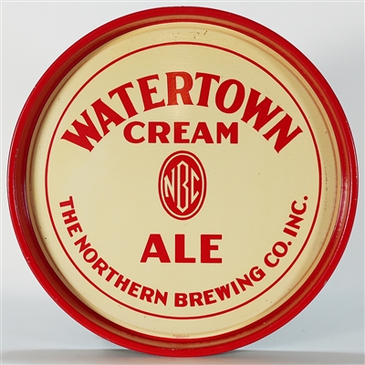 Northern Watertown Cream Ale Tray Red