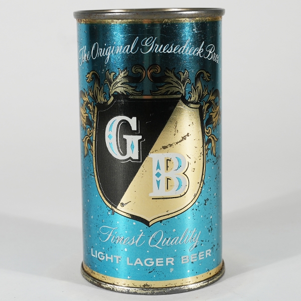 Griesedieck Bros Light Lager Beer Flat Top TEAL VANITY TOP 77-2
