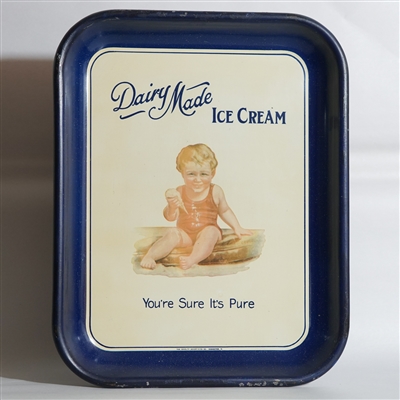 Dairy Made Ice Cream Serving Tray 