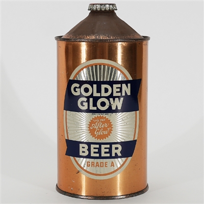 Golden Glow Beer Quart Cone WOW