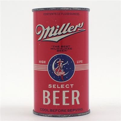 Miller High Life Beer Opening Instruction Flat Top 99-31