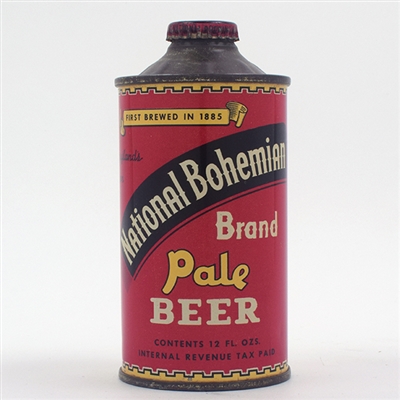 National Bohemian Beer Cone Top SHARP 175-4
