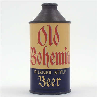 Old Bohemia Beer Cone Top BLACKOUT UNLISTED