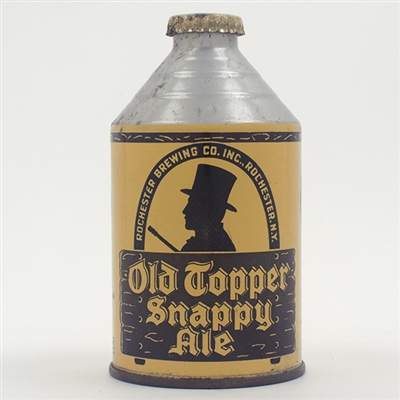 Old Topper Snappy Ale Crowntainer Cone Top 197-30