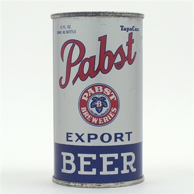 Pabst Export Beer Opening Instruction Flat Top 111-14