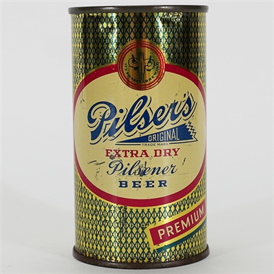 Pilsers Original Extra Dry Pilsner Beer Flat Top NEW YORK