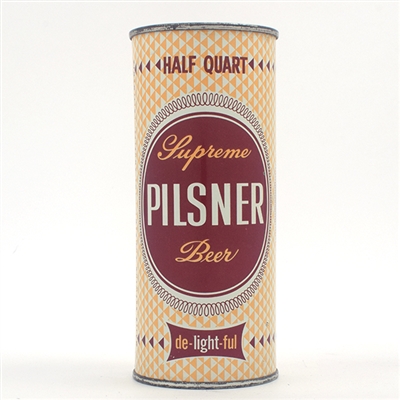 Pilsener Beer Half Quart 16 oz Flat Top 234-3