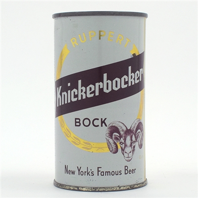 Ruppert Knickerbocker Bock Flat Top AMERICAN 126-32