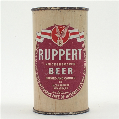 Ruppert Knickerbocker Flat Top WITHDRAWN FREE TOUGH 126-6