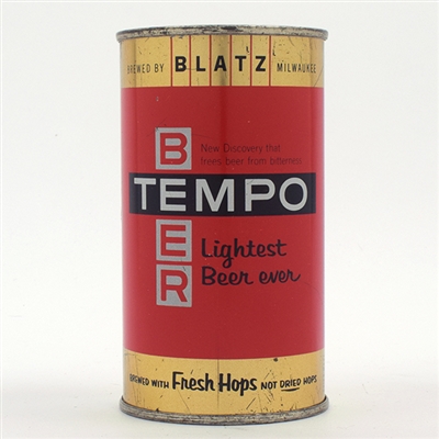 Tempo Beer Flat Top METALLIC 138-29