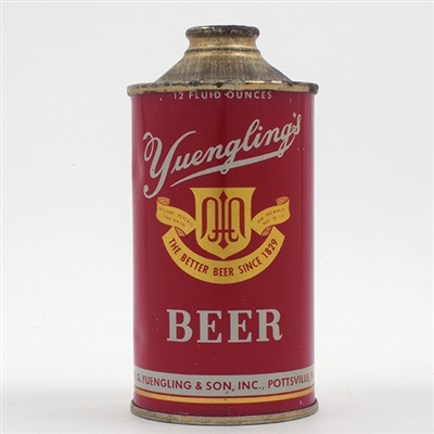 Yuenglings Beer Cone Top CLEAN 189-24