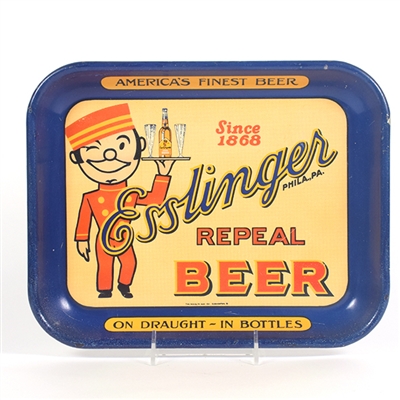 Esslinger Beer 1930s Serving Tray