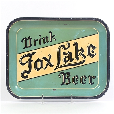 Fox Lake Beer 1930s Serving Tray